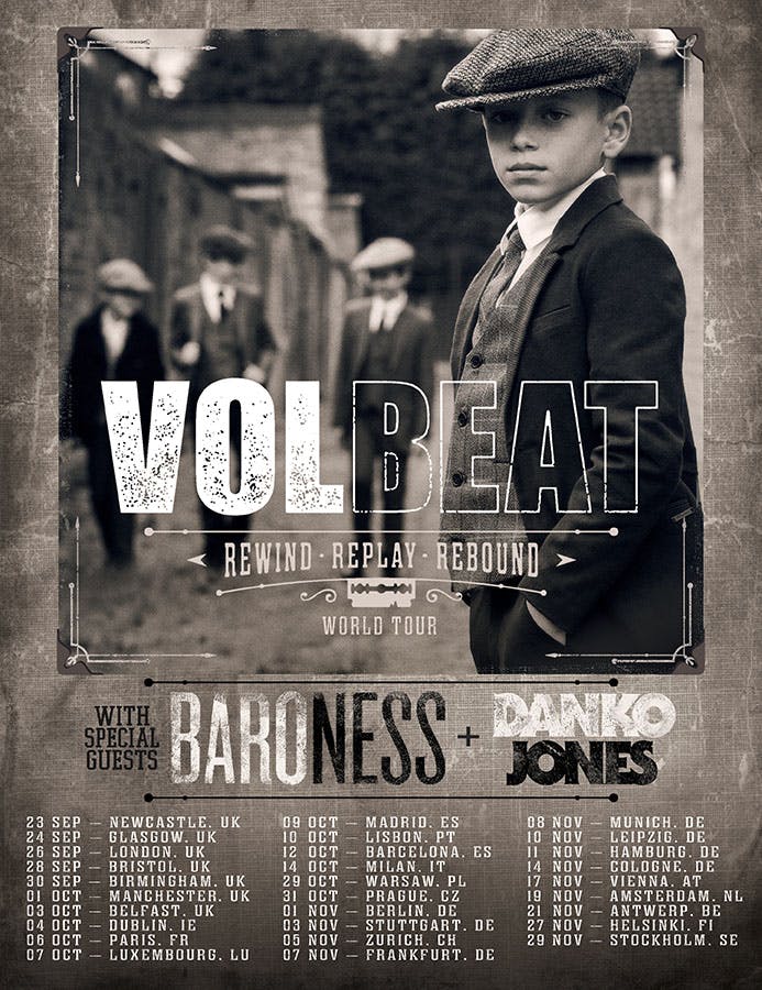Tour with Volbeat